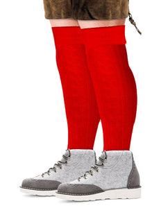 PartyXplosion Tiroler sokken rood 39-42