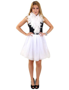 PartyXplosion Tule rok deluxe wit Mira dames