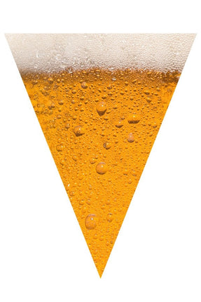 PartyXplosion Vlaggenlijn bier 6mtr.