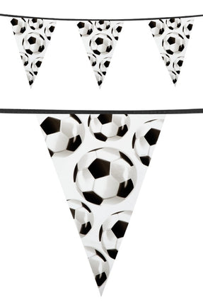 PartyXplosion Vlaggenlijn  Voetbal 6 meter