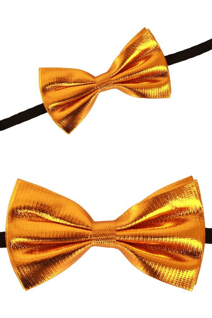 PartyXplosion Vlinderstrik in de kleur goud