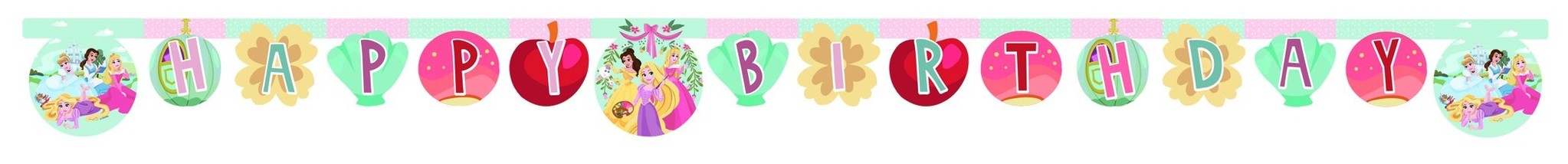 Procos Disney Princess letterslinger Happy Birthday