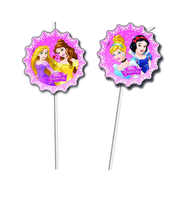 Procos Disney Princess  rietjes 6 stuks