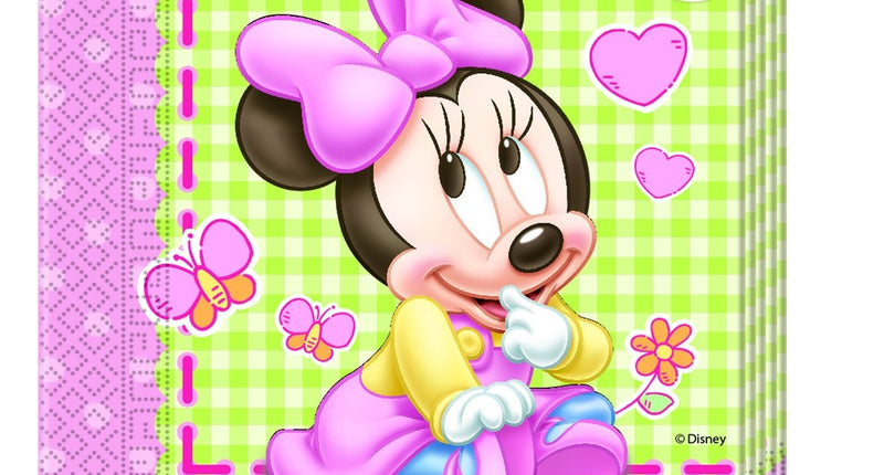 Procos Minnie Mouse servetten roze