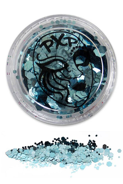 PXP Professional Colours Grove schmink Glitters ijs blauw