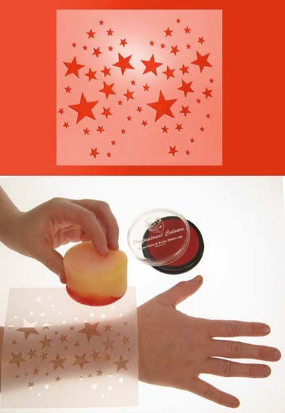 PXP Professional Colours Schmink sjabloon sterren