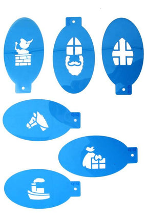 PXP Professional Colours Sjabloonset Sinterklaas  6 afbeeldingen