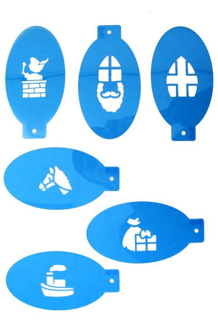 PXP Professional Colours Sjabloonset Sinterklaas  6 afbeeldingen