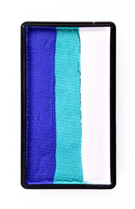 PXP Professional Colours Splitcake blauw-pastel groen-wit 28gram