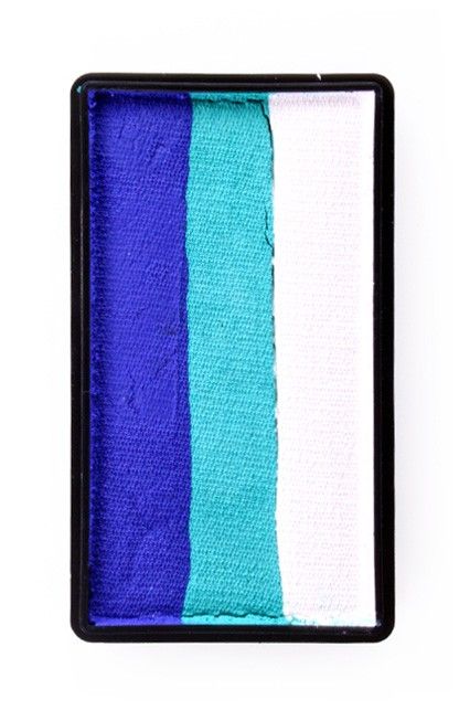 PXP Professional Colours Splitcake blauw-pastel groen-wit 28gram