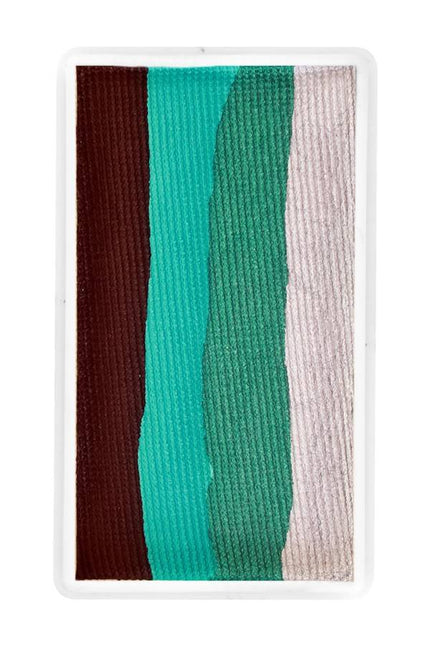 PXP Professional Colours Splitcake bruin-groen-groen-wit 28gr