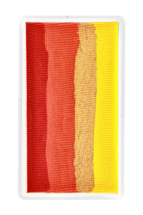 PXP Professional Colours Splitcake rood-oranje-geel-geel 28gr