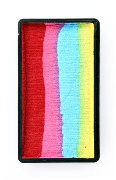 PXP Professional Colours Splitcake rood-roze-turqoise-geel 28gram