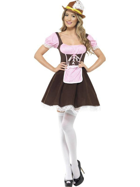 Smiffys Dirndl jurk Vera voor dames