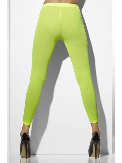 Smiffys Fluor groene legging dames