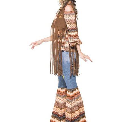 Smiffys Hippie kostuum Harmony dames XL