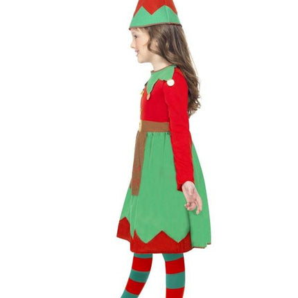 Smiffys Kerst elf pak meisje Elsa