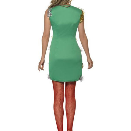 Smiffys Kerstboom jurkje Elisa Maat S