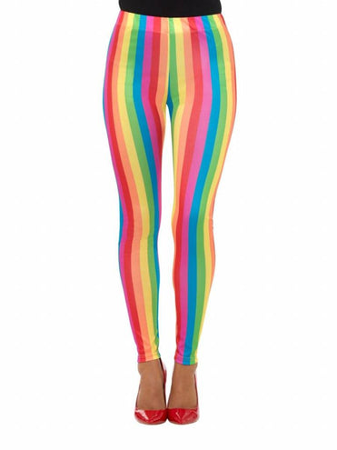 Smiffys Regenboog clown legging