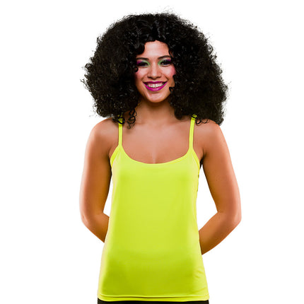 Wicked Costumes 80's Neon geel topje