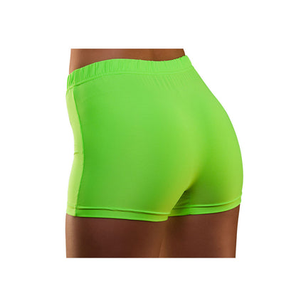 Wicked Costumes 80's Neon groene hot pants