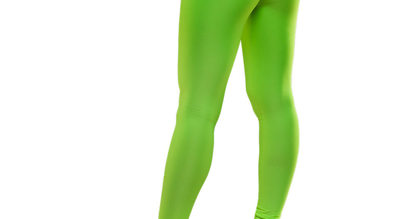 Wicked Costumes 80's Neon groene legging Maud