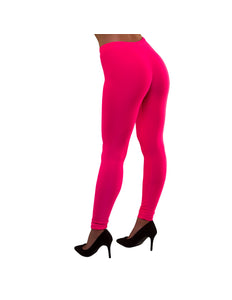 Wicked Costumes 80's Neon roze legging Maud