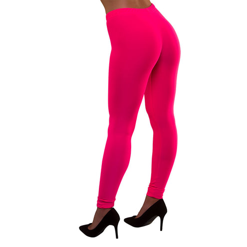 Wicked Costumes 80's Neon roze legging Maud