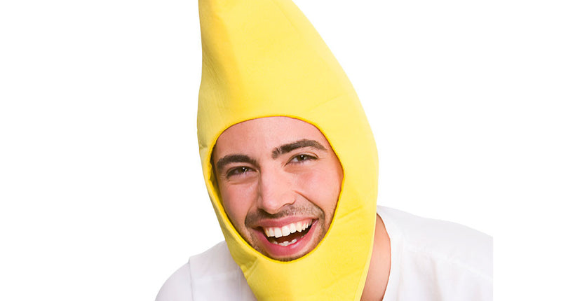 Wicked Costumes Bananen fun muts Barry
