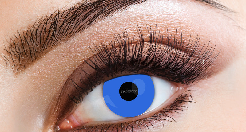 Wicked Costumes Blauwe een dag lenzen Jelly Fish