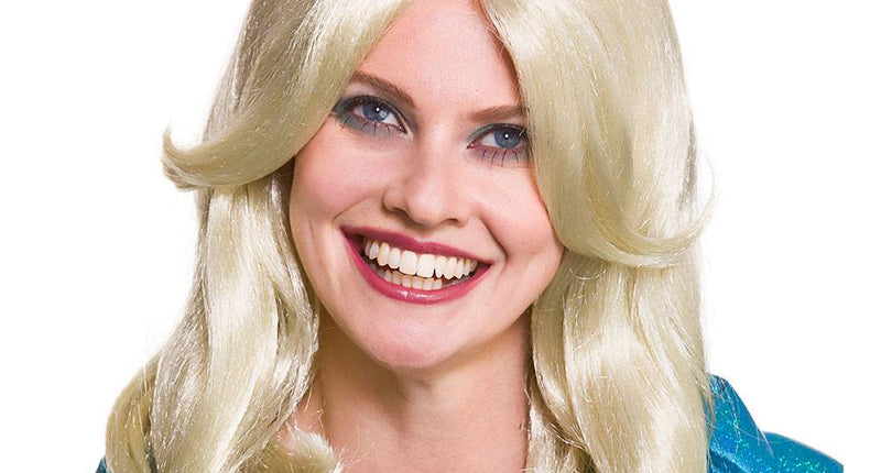 Wicked Costumes Blonde glamour pruik  Melody