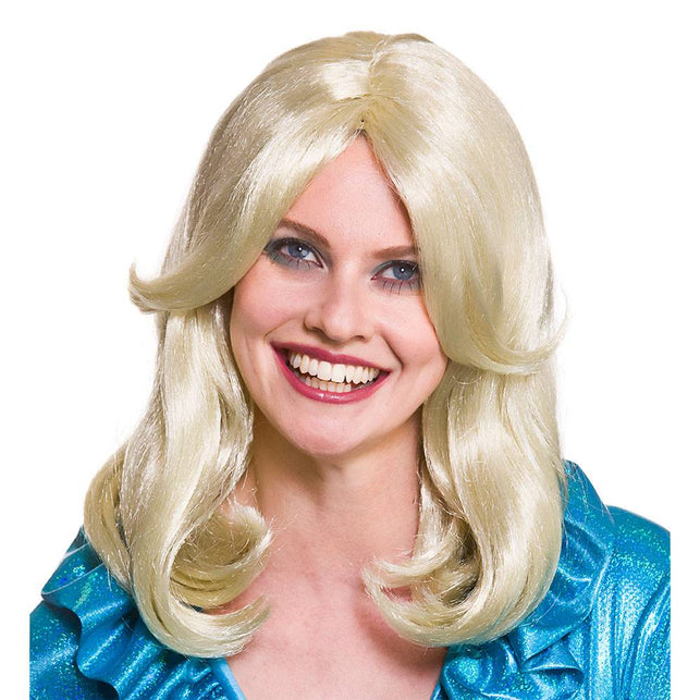 Wicked Costumes Blonde glamour pruik  Melody