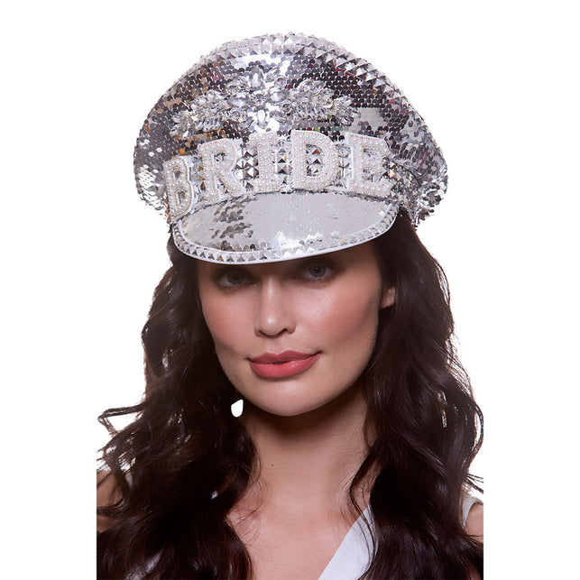 Wicked Costumes Bruid pet met glitters