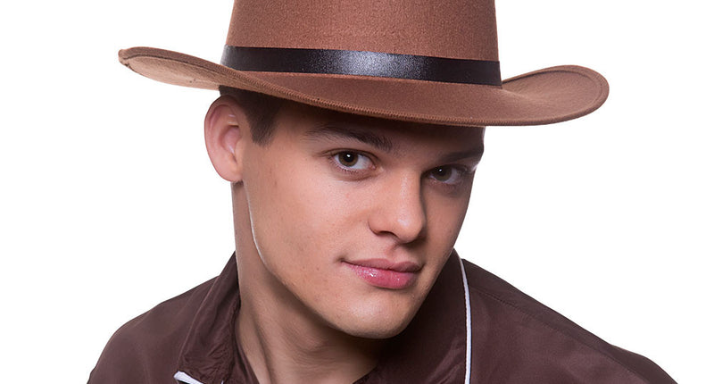 Wicked Costumes Bruine cowboy hoed Wesley
