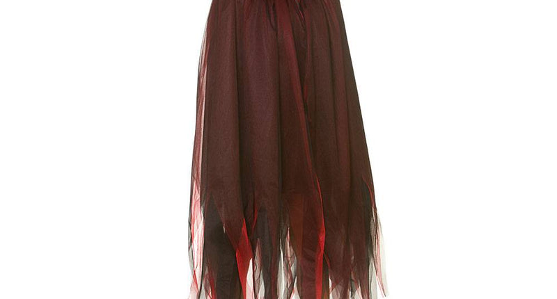 Wicked Costumes Cape met kap pak dieprood