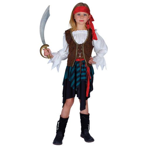Wicked Costumes Carribisch piraten jurkje Liz