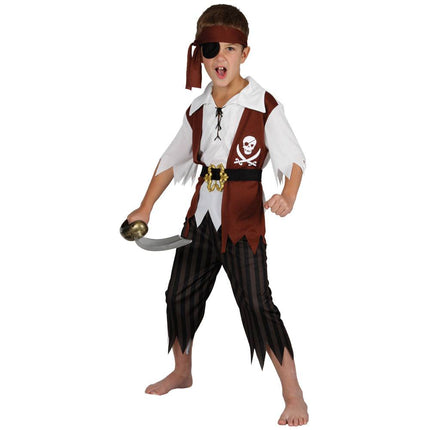 Wicked Costumes Compleet piraten pak kind