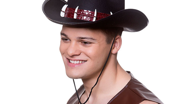 Wicked Costumes Cowboyhoed met haaientanden