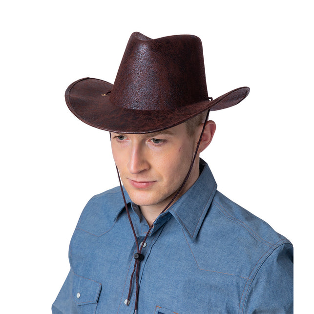 Wicked Costumes Cowboyhoed van oud nepleer Lou