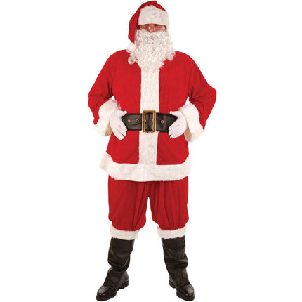 Deluxe Santa suit 8 pieces
