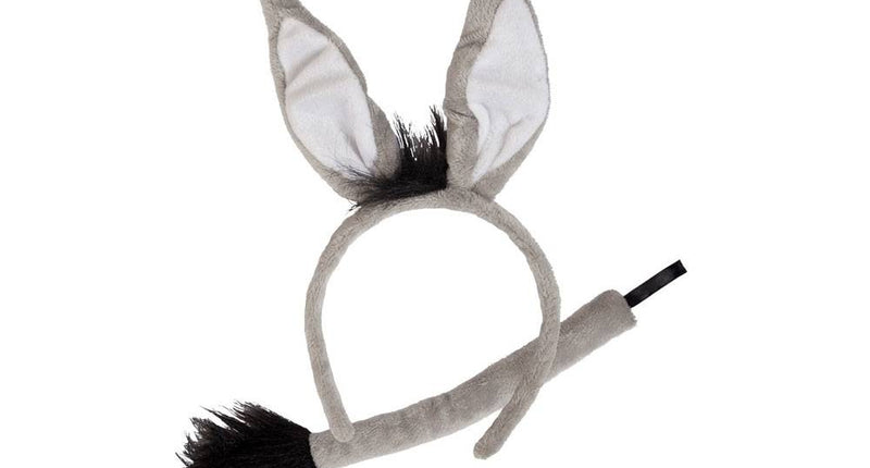 Wicked Costumes Ezelsoren met staart