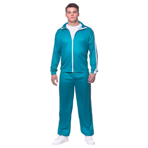 Wicked Costumes Fout blauw trainingspak unisex