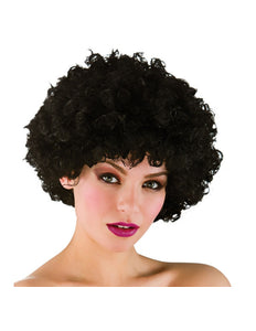 Wicked Costumes Funky Afro pruik in zwart