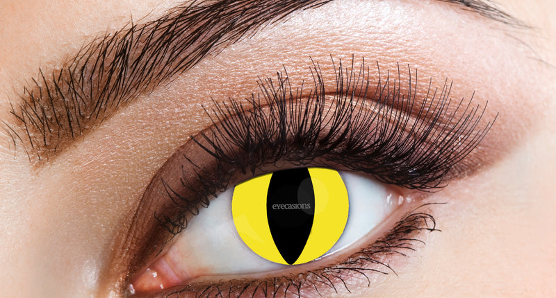 Wicked Costumes Gele kat lenzen