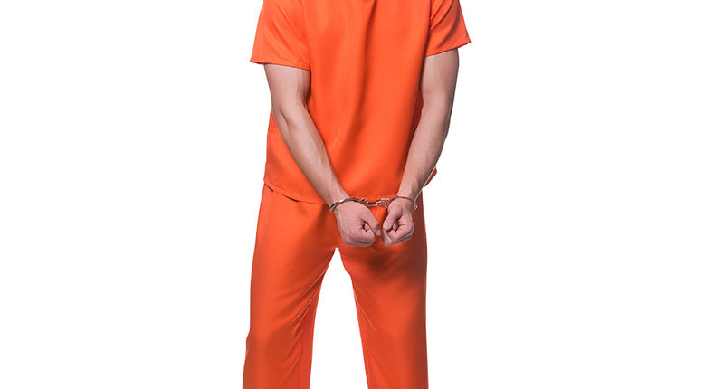 Wicked Costumes Gevangene kostuum oranje Fedde