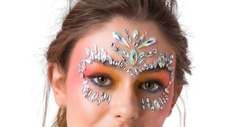 Wicked Costumes Gezichts juwelen Sparkle