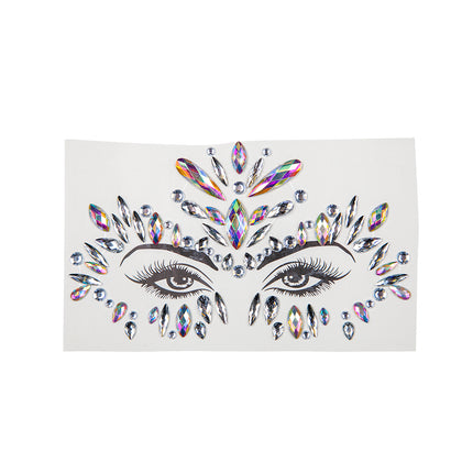 Wicked Costumes Gezichts juwelen Sparkle