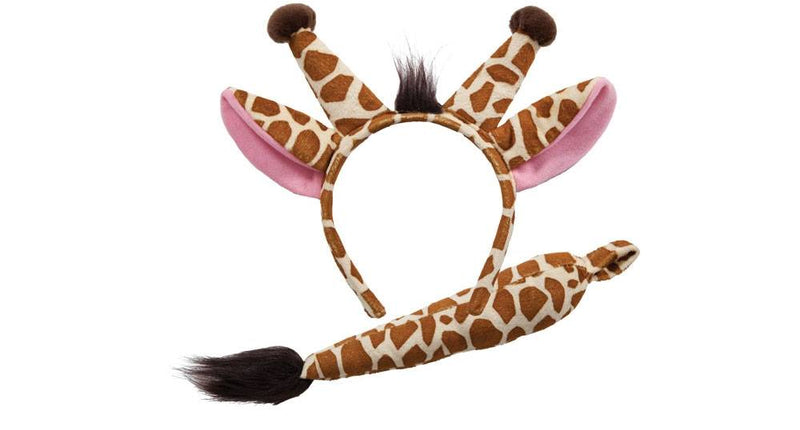 Wicked Costumes Giraf oren met staart