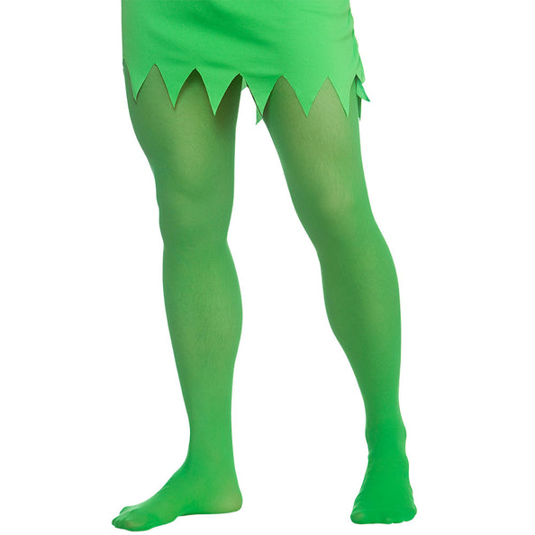 Wicked Costumes Groene kerst elf panty XL