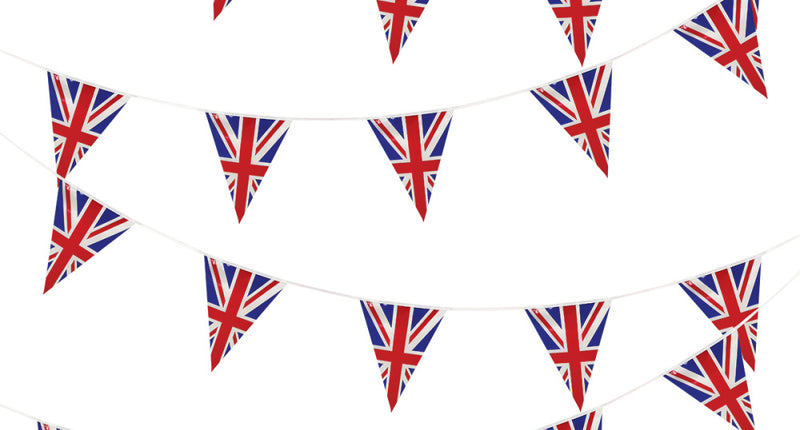 Wicked Costumes Groot Britannië driehoek vlaggenlijn 10m